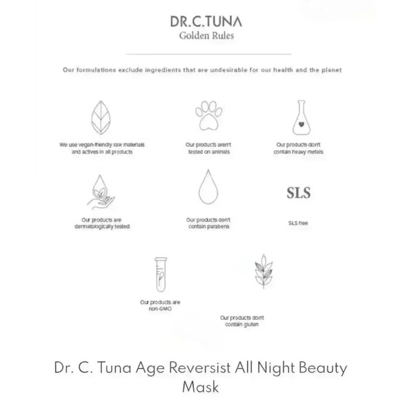 Farmasi Dr. C. Tuna Age Reversist All Night Beauty Mask 50‎ ml./ 1.7 fl.oz. New - Picture 3 of 3